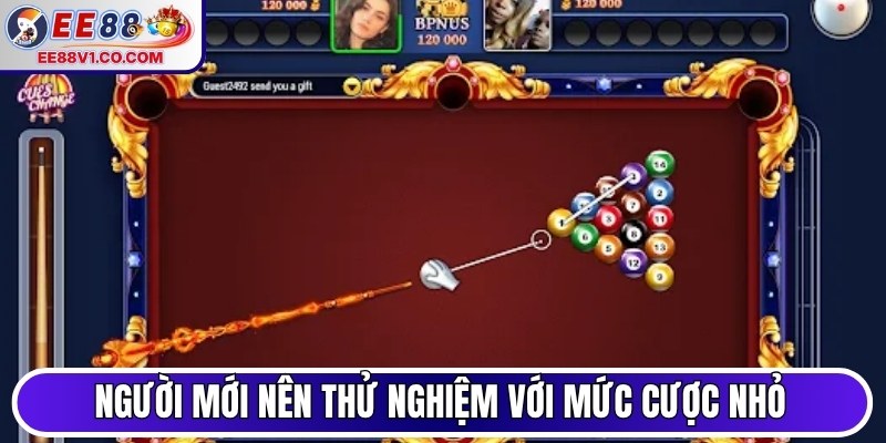 Người mới nên thử nghiệm với mức cược nhỏ